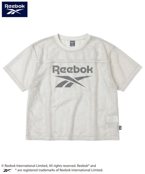 Reebok(リーボック)の「【karlas別注】Reebok リーボック メッシュTシャツ 半袖 ロゴT(Tシャツ/カットソー・レディース・ブラック/グレー/ネイビー・M/L/LL)」の15枚目の写真