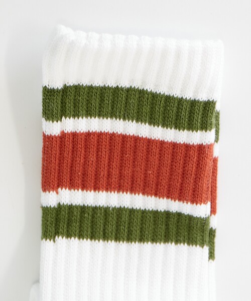 FRUIT OF THE LOOM（フルーツオブザルーム）の「【FRUIT OF THE LOOM/フルーツ・オブ・ザ・ルーム】3Pカラフルラインソックス/3足パックソックス（ソックス/靴下・メンズ・ホワイト系その他/ホワイト系その他2・フリー）」の12枚目の写真