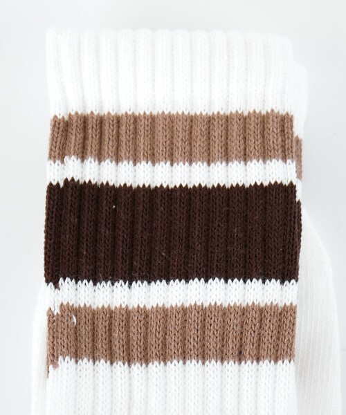 FRUIT OF THE LOOM（フルーツオブザルーム）の「【FRUIT OF THE LOOM/フルーツ・オブ・ザ・ルーム】3Pカラフルラインソックス/3足パックソックス（ソックス/靴下・メンズ・ホワイト系その他/ホワイト系その他2・フリー）」の14枚目の写真