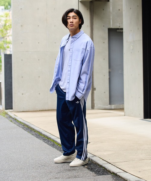adidas(アディダス)の「adidas/アディダス ファイヤーバードトラックパンツ ラインパンツ ジャージ 秋 秋服 2026年秋冬(スウェットパンツ・メンズ・グレー/ダークブラウン/ライトブラウン/ライトブルー/ネイビー/ブラック/レッド・S/M/L/XL)」の1枚目の写真