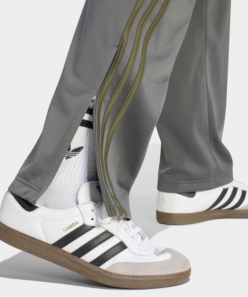 adidas(アディダス)の「adidas/アディダス ファイヤーバードトラックパンツ ラインパンツ ジャージ 2026年 夏 夏服 秋服(スウェットパンツ・メンズ・グレー/ダークブラウン/ライトブラウン/ライトブルー・S/M/L/XL)」の6枚目の写真