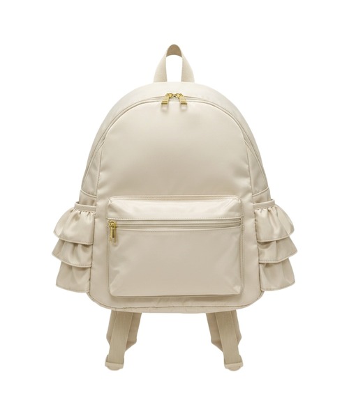 coca（coca）（コカ）の「フリルリュック（バックパック/リュック・レディース・ブラック/グレイッシュベージュ・ONE SIZE）」の20枚目の写真