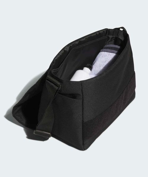 adidas（アディダス）の「トーキョー メッセンジャーバッグ / アディダスオリジナルス adidas Originals（メッセンジャーバッグ・メンズ・ブラック/ブラウン・FREE）」の5枚目の写真