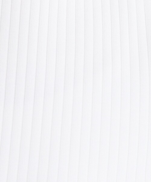 OPAQUE.CLIP(オペークドットクリップ)の「ベーシックリブボートネックカットソー【洗濯機OK】(Tシャツ/カットソー・レディース・ホワイト/ブラック/ホワイト系3/ナチュラル・36/38/40/42)」の7枚目の写真