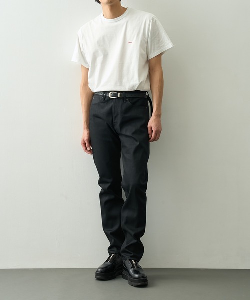 KHOKI(コッキ)の「【KHOKI/コッキ】The House T Shirt(Tシャツ/カットソー・メンズ・ブルー/ホワイト/ブラック・2/3/4)」の5枚目の写真