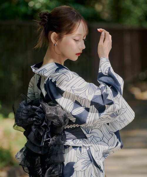 セール】新色登場☆【浴衣collection】【3点SET】アソート柄浴衣（浴衣
