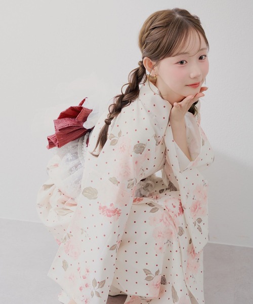 continuer de NICE CLAUP（コンティニューデナイスクラップ）の「【3点SET】アソート柄浴衣（浴衣・レディース・その他3/その他2/その他1/その他4/その他5/その他6・FREE）」の6枚目の写真