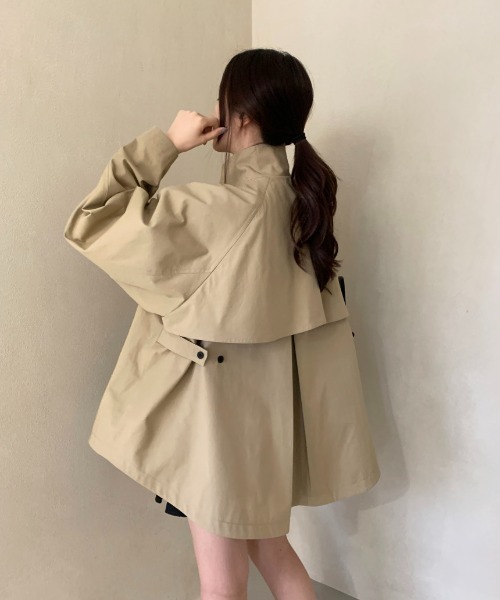 FAVORITO(ファヴォリート)の「ジャケット(トレンチコート・レディース・ベージュ/ブラック・F)」の22枚目の写真