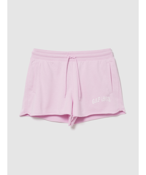 GAP（ギャップ）の「リラックスフィット フレンチテリー グラフィックショートパンツ（その他パンツ・レディース・オフホワイト/ブラック/ピンク/ブルー/イエロー・XS/XXS/L/M/S）」の5枚目の写真