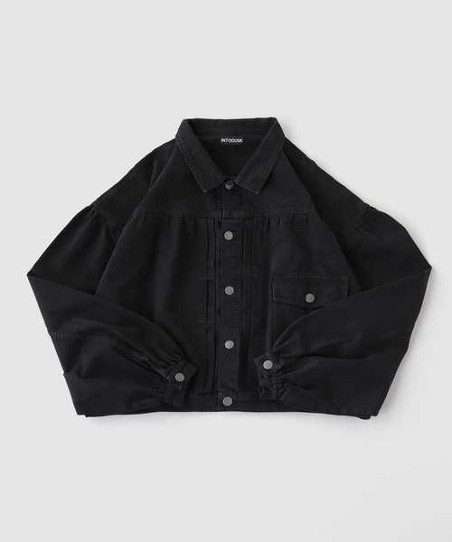 WISM(ウィズム)の「INTODUSK / イントゥダスク MUSTANG JACKET(デニムジャケット・メンズ・ブラック・MEDIUM)」の1枚目の写真