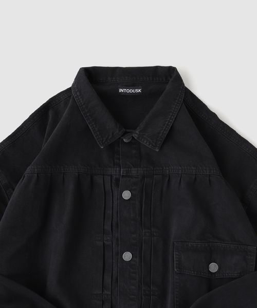 WISM(ウィズム)の「INTODUSK / イントゥダスク MUSTANG JACKET(デニムジャケット・メンズ・ブラック・MEDIUM)」の3枚目の写真