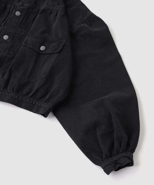 WISM(ウィズム)の「INTODUSK / イントゥダスク MUSTANG JACKET(デニムジャケット・メンズ・ブラック・MEDIUM)」の4枚目の写真