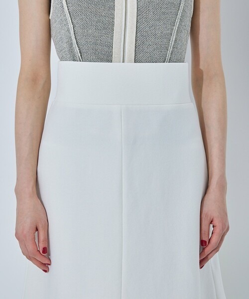 WRAPINKNOT(ラッピンノット)の「EX.HIGH WAIST KNIT SKIRT(スカート・レディース・ブラック/アイボリー・1/0)」の11枚目の写真