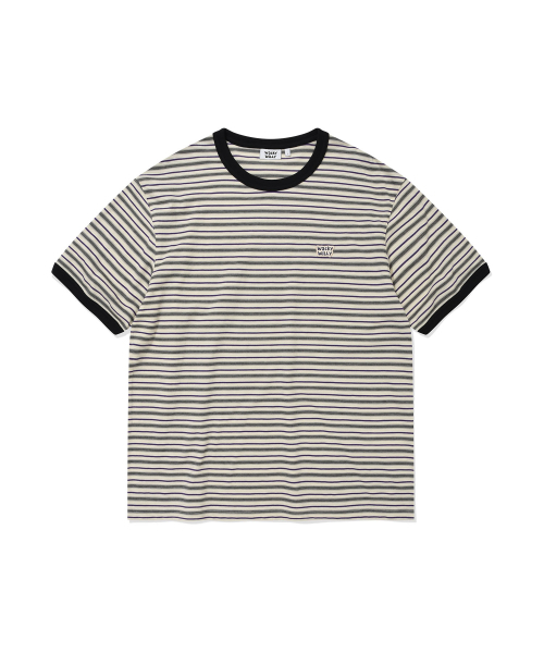 Wacky WiLLy(ワッキーウィリー)の「ジャカードマルチストライプ半袖Tシャツグレー(Tシャツ/カットソー・レディース・その他・SMALL/MEDIUM/LARGE/X-LARGE)」の2枚目の写真