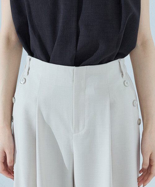 COMME CA ISM(コムサイズム)の「麻調ストレッチ マリンパンツ(その他パンツ・レディース・ネイビー/ベージュ/ブラウン・SMALL/MEDIUM/LARGE)」の14枚目の写真