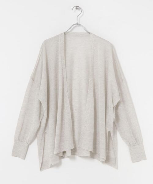 URBAN RESEARCH ROSSO WOMEN(アーバンリサーチ ロッソ)の「接触冷感シアーカーディガン(カーディガン/ボレロ・レディース・ブラック/ブラウン/アイボリー・FREE)」の9枚目の写真
