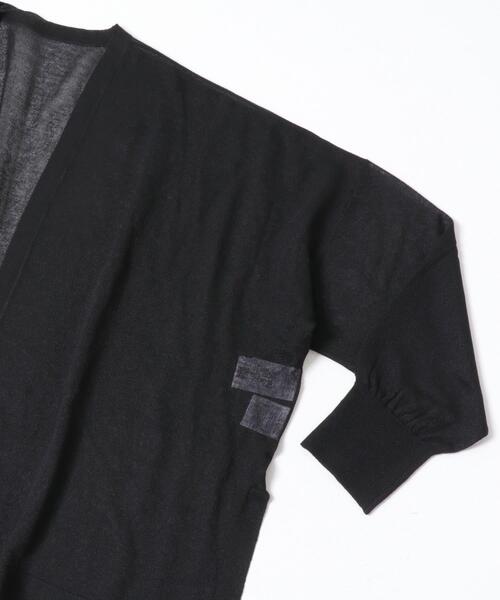 URBAN RESEARCH ROSSO WOMEN(アーバンリサーチ ロッソ)の「接触冷感シアーカーディガン(カーディガン/ボレロ・レディース・ブラック/ブラウン/アイボリー・FREE)」の17枚目の写真