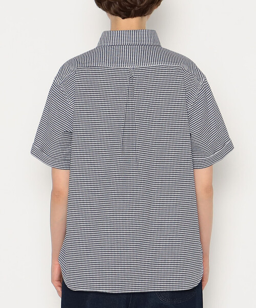 DANTON(ダントン)の「Women's Oxford Round Collar Short Sleeve Pullover Shirt Pattern(シャツ/ブラウス・レディース・ブルー系その他/ブルー系その他6・36/34/38)」の3枚目の写真