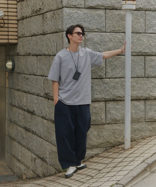 MAISON CLUB(メゾンクラブ)の「【MAISON CLUB】Balloon Fatigue Pants / バルーンファティーグパンツ カーブパンツ(カーゴパンツ・メンズ・ネイビー/カーキ/ホワイト・S/L/M)」の1枚目の写真