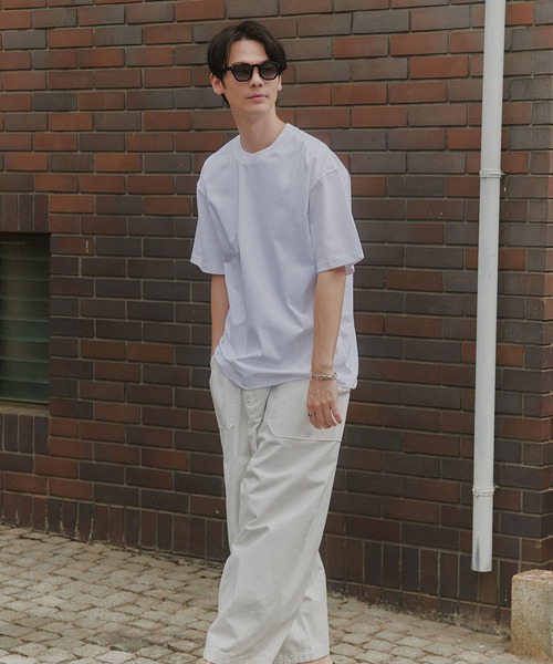 MAISON CLUB(メゾンクラブ)の「【MAISON CLUB】Balloon Fatigue Pants / バルーンファティーグパンツ カーブパンツ(カーゴパンツ・メンズ・ネイビー/カーキ/ホワイト・S/L/M)」の4枚目の写真