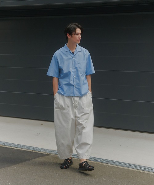 MAISON CLUB(メゾンクラブ)の「【MAISON CLUB】Balloon Fatigue Pants / バルーンファティーグパンツ カーブパンツ(カーゴパンツ・メンズ・ネイビー/カーキ/ホワイト・S/L/M)」の5枚目の写真