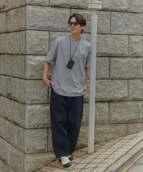 MAISON CLUB(メゾンクラブ)の「【MAISON CLUB】Balloon Fatigue Pants / バルーンファティーグパンツ カーブパンツ(カーゴパンツ・メンズ・ネイビー/カーキ/ホワイト・S/L/M)」の9枚目の写真