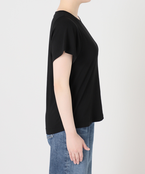The Loom(ザ ルーム)の「The Loom/ザ ルーム LAYERED TEE Tシャツ TL18UO-CT03(Tシャツ/カットソー・レディース・ブラック/ホワイト・SMALL)」の17枚目の写真