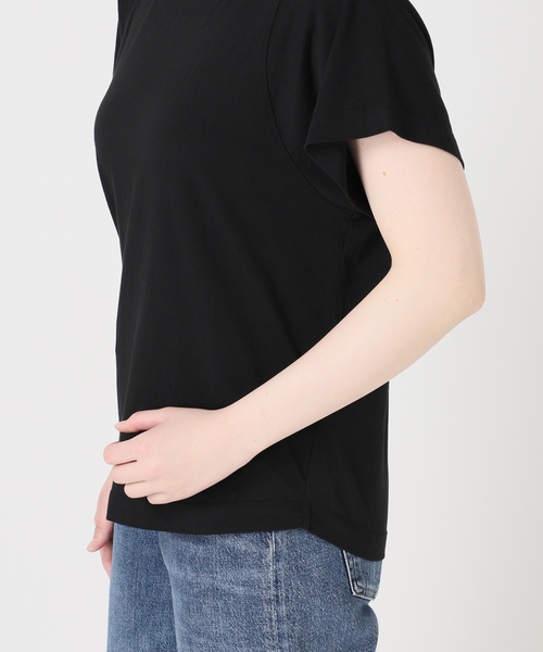 The Loom(ザ ルーム)の「The Loom/ザ ルーム LAYERED TEE Tシャツ TL18UO-CT03(Tシャツ/カットソー・レディース・ブラック/ホワイト・SMALL)」の19枚目の写真