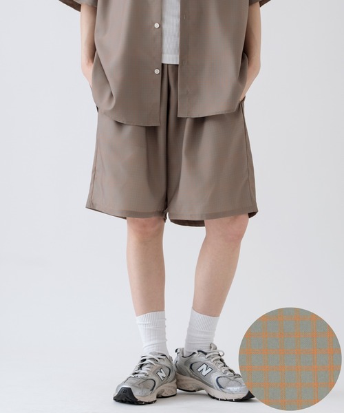 SIDEWAY STANCE(サイドウェイスタンス)の「【SIDEWAY STANCE】総柄 ショートパンツ(その他パンツ・メンズ・B/モカ/C/ブラウン/ホワイト/ネイビー/ブラック/カーキ/A/グリーン/ピンク/レッド/ブルー・SMALL/MEDIUM/LARGE)」の5枚目の写真