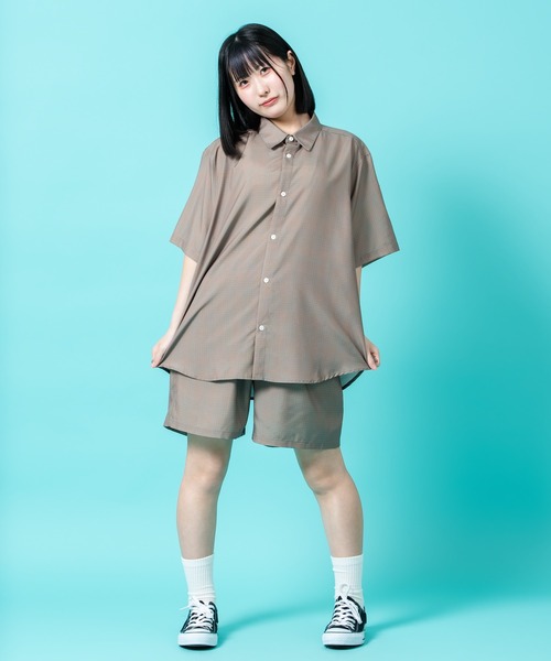 SIDEWAY STANCE(サイドウェイスタンス)の「【SIDEWAY STANCE】総柄 ショートパンツ(その他パンツ・メンズ・B/モカ/C/ブラウン/ホワイト/ネイビー/ブラック/カーキ/A/グリーン/ピンク/レッド/ブルー・SMALL/MEDIUM/LARGE)」の15枚目の写真