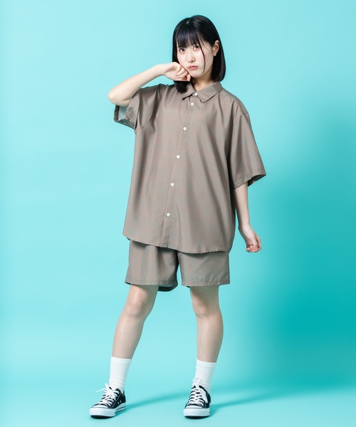 SIDEWAY STANCE(サイドウェイスタンス)の「【SIDEWAY STANCE】総柄 ショートパンツ(その他パンツ・メンズ・B/モカ/C/ブラウン/ホワイト/ネイビー/ブラック/カーキ/A/グリーン/ピンク/レッド/ブルー・SMALL/MEDIUM/LARGE)」の16枚目の写真