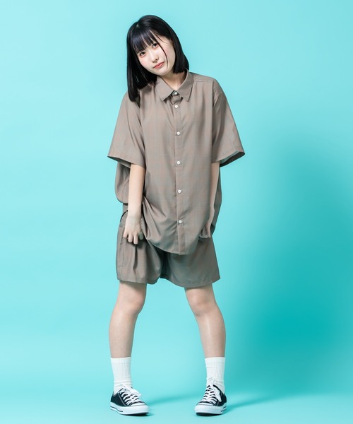 SIDEWAY STANCE(サイドウェイスタンス)の「【SIDEWAY STANCE】総柄 ショートパンツ(その他パンツ・メンズ・B/モカ/C/ブラウン/ホワイト/ネイビー/ブラック/カーキ/A/グリーン/ピンク/レッド/ブルー・SMALL/MEDIUM/LARGE)」の18枚目の写真