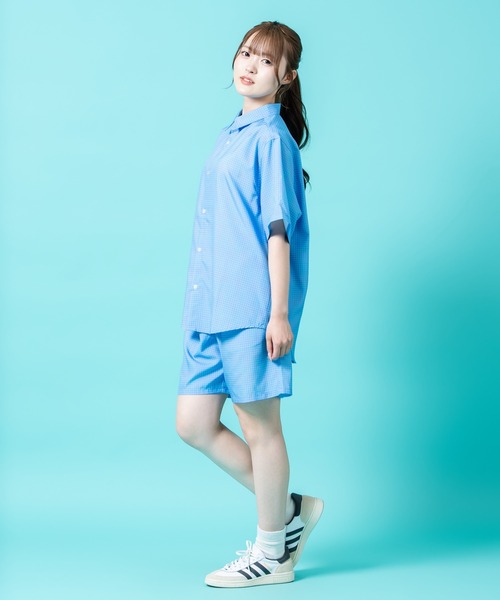 SIDEWAY STANCE(サイドウェイスタンス)の「【SIDEWAY STANCE】総柄 ショートパンツ(その他パンツ・メンズ・B/モカ/C/ブラウン/ホワイト/ネイビー/ブラック/カーキ/A/グリーン/ピンク/レッド/ブルー・SMALL/MEDIUM/LARGE)」の20枚目の写真