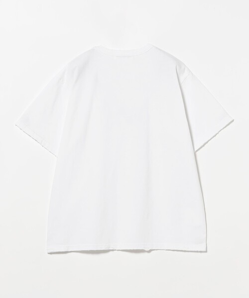 Ray BEAMS(レイビームス)の「ダメージ オーバー Tシャツ(Tシャツ/カットソー・レディース・ホワイト/シルバー・ONE SIZE)」の14枚目の写真