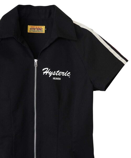 HYSTERIC GLAMOUR(ヒステリックグラマー)の「EVERY DAY HOLIDAY レーシングシャツ(シャツ/ブラウス・レディース・ブラック/レッド/ネイビー・SMALL/MEDIUM)」の13枚目の写真