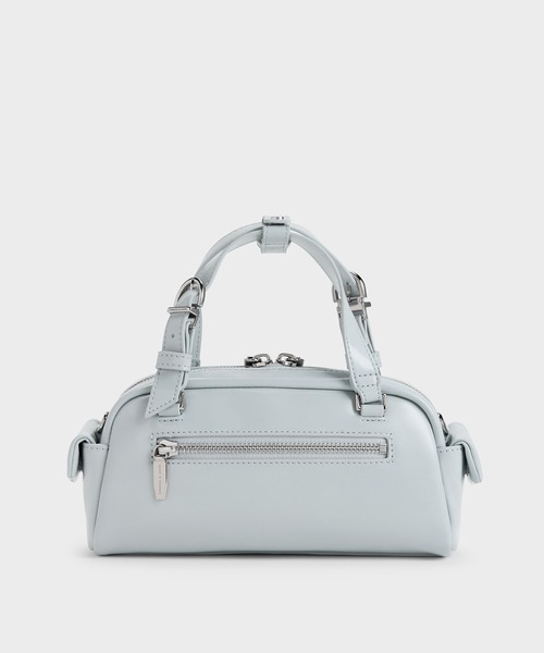 CHARLES & KEITH(チャールズ & キース)の「Rachel レイチェル マルチポケット ボウリングバッグ(ハンドバッグ・レディース・スミクロ/ブルーグラス/ピンク系その他3・S)」の19枚目の写真
