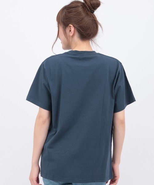 チチカカ(チチカカ)の「go slow caravan USAコットンコンガクマTシャツ【ユニセックス】(Tシャツ/カットソー・レディース・ネイビー/ホワイト・LARGE/MEDIUM)」の7枚目の写真