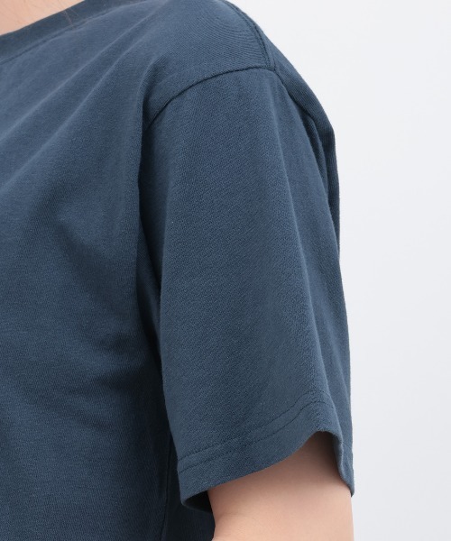 チチカカ(チチカカ)の「go slow caravan USAコットンコンガクマTシャツ【ユニセックス】(Tシャツ/カットソー・レディース・ネイビー/ホワイト・LARGE/MEDIUM)」の9枚目の写真
