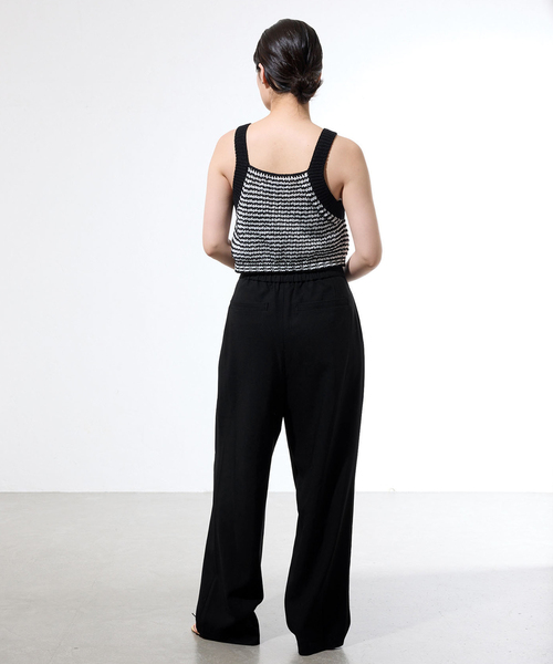IENA(イエナ)の「《セットアップ対応/一部店舗限定》カルゼラップパンツ(その他パンツ・レディース・ブラウン/ブラック・36/38)」の5枚目の写真