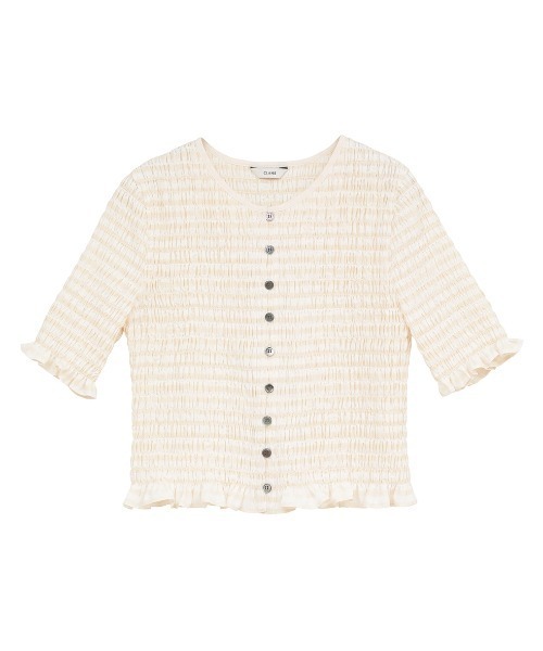 CLANE(�N���l)��CLANE/�N���l/HALF SLEEVE BLOUSE(T�V���c/�J�b�g�\�[)