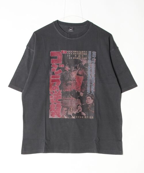 セール】GZL-ST02 PIGMENT TEE ”GODZILLA”（Tシャツ/カットソー）｜E 