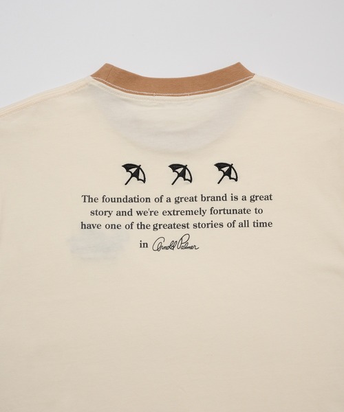 Arnold Palmer(アーノルドパーマー)の「シェア アソートグラフィック リンガーTシャツ(Tシャツ/カットソー・レディース・ホワイト/アイボリー・S/XS/LL/L/M)」の21枚目の写真