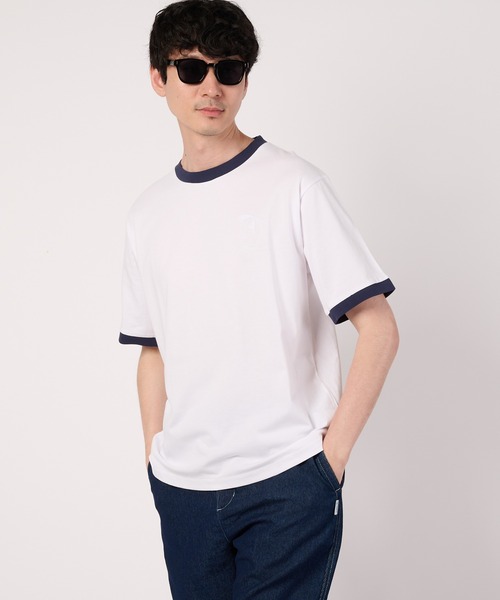 Arnold Palmer(アーノルドパーマー)の「シェア アソートグラフィック リンガーTシャツ(Tシャツ/カットソー・レディース・ホワイト/アイボリー・S/XS/LL/L/M)」の6枚目の写真