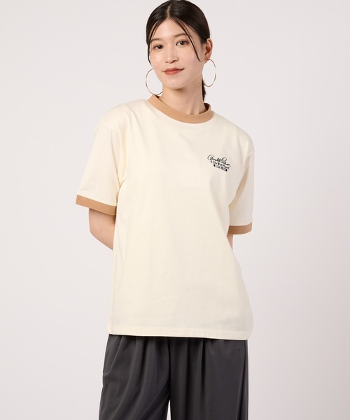 Arnold Palmer(アーノルドパーマー)の「シェア アソートグラフィック リンガーTシャツ(Tシャツ/カットソー・レディース・ホワイト/アイボリー・S/XS/LL/L/M)」の8枚目の写真