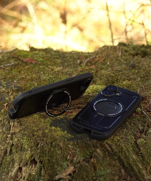 ROOT CO.(ルート)の「iPhone 17/17e/16e 専用 ROOT CO. GRAVITY Shock Resist Case Rugged Plus.(スマホケース/カバー・メンズ・ブラック・iPhone 16e/17e)」の2枚目の写真