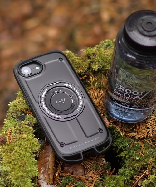 ROOT CO.(ルート)の「iPhone 17/17e/16e 専用 ROOT CO. GRAVITY Shock Resist Case Rugged Plus.(スマホケース/カバー・メンズ・ブラック・iPhone 16e/17e)」の10枚目の写真