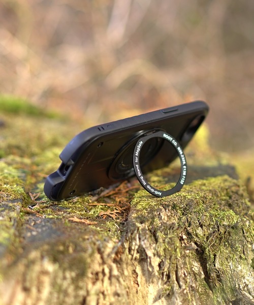ROOT CO.(ルート)の「iPhone 17/17e/16e 専用 ROOT CO. GRAVITY Shock Resist Case Rugged Plus.(スマホケース/カバー・メンズ・ブラック・iPhone 16e/17e)」の6枚目の写真