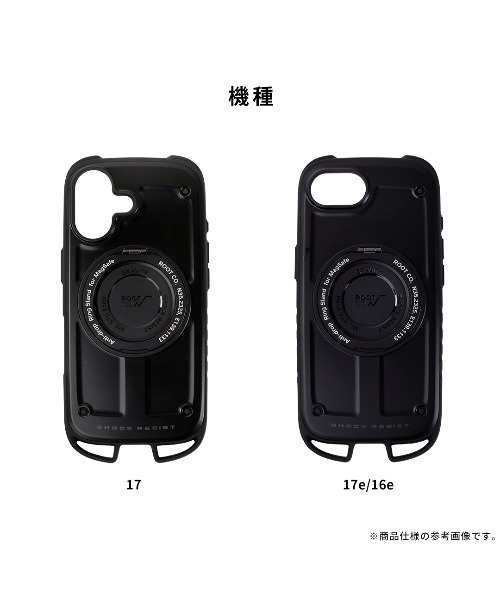 ROOT CO.(ルート)の「iPhone 17/17e/16e 専用 ROOT CO. GRAVITY Shock Resist Case Rugged Plus.(スマホケース/カバー・メンズ・ブラック/カーキ・iPhone 16e/17e)」の15枚目の写真