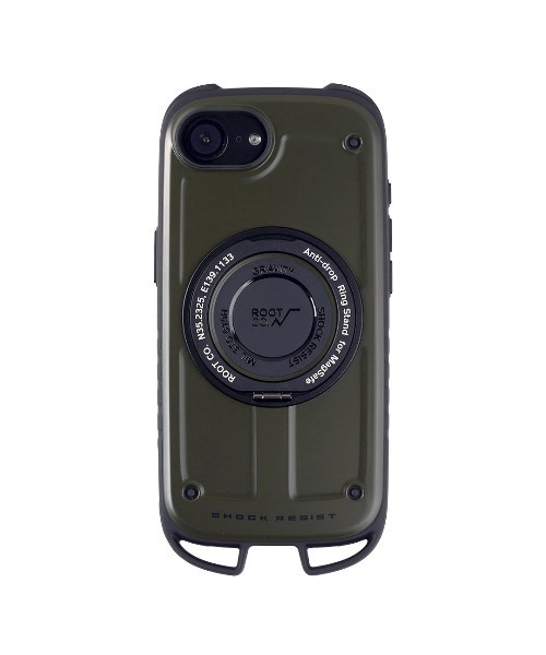 ROOT CO.(ルート)の「iPhone 17/17e/16e 専用 ROOT CO. GRAVITY Shock Resist Case Rugged Plus.(スマホケース/カバー・メンズ・ブラック/カーキ・iPhone 16e/17e)」の19枚目の写真