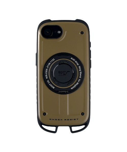 ROOT CO.(ルート)の「iPhone 17/17e/16e 専用 ROOT CO. GRAVITY Shock Resist Case Rugged Plus.(スマホケース/カバー・メンズ・ブラック/カーキ・iPhone 16e/17e)」の21枚目の写真